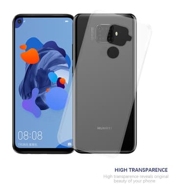 Huawei MATE 30 LITE Cover TPU Etui (Gennemsigtig)