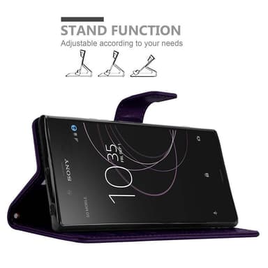 Sony Xperia XZ1 Pungetui Cover Case (Lilla)