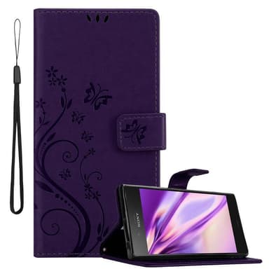 Sony Xperia XZ1 Pungetui Cover Case (Lilla)