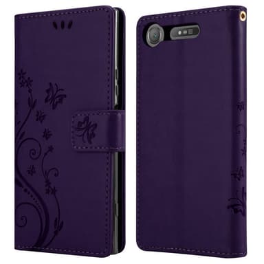 Sony Xperia XZ1 Pungetui Cover Case (Lilla)