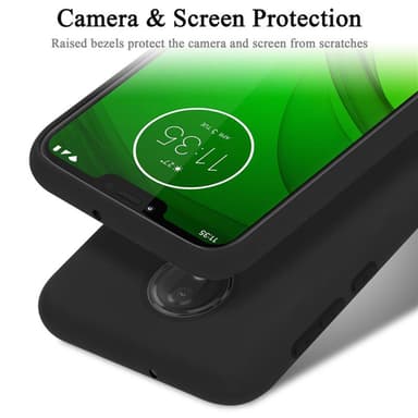 Motorola MOTO G7 POWER Cover Etui Case (Sort)