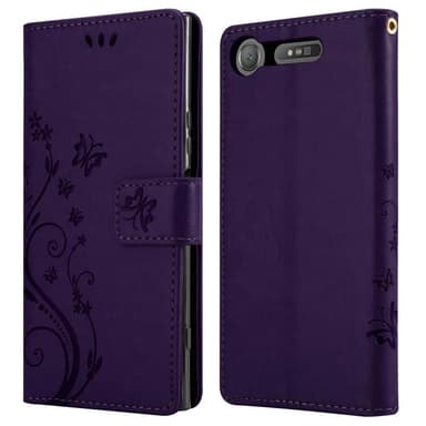 Sony Xperia XZ1 Pungetui Cover Case (Lilla)