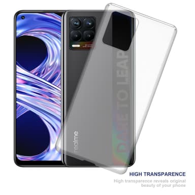 Realme 8 4G / 8 PRO Cover TPU Etui (Gennemsigtig)