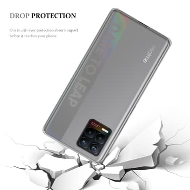Realme 8 4G / 8 PRO Cover TPU Etui (Gennemsigtig)