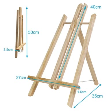 Staffeli Billedholder Fotostativ (27 x 50 cm)