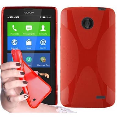 Nokia X Etui Case Cover (Rød)