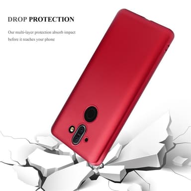 Nokia 8 Sirocco Cover Etui Case (Rød)