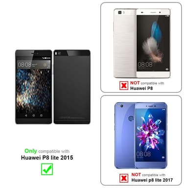 Cover Huawei P8 LITE 2015 Etui Case (Sort)