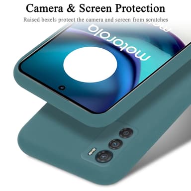 Motorola MOTO G42 Cover Etui Case (Grøn)