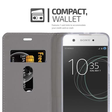 Sony Xperia XA1 Pungetui Cover Case (Grå)