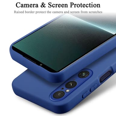 Sony Xperia 1 V Cover Etui Case (Blå)