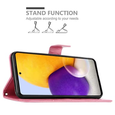 Samsung Galaxy A73 5G Pungetui Cover Case (Lyserød)