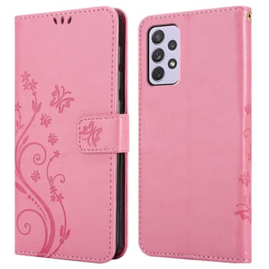 Samsung Galaxy A73 5G Pungetui Cover Case (Lyserød)