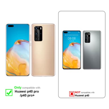 Huawei P40 PRO / P40 PRO+ Pungetui Cover Case (Lyserød)