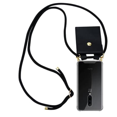 OnePlus 7 PRO Etui Cover Kæde (Sort)