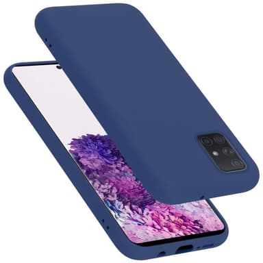 Samsung Galaxy A51 5G Cover Etui Case (Blå)