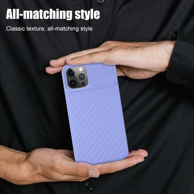 iPhone 13 PRO MAX Cover Etui Case (Lilla)
