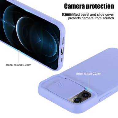 iPhone 13 PRO MAX Cover Etui Case (Lilla)