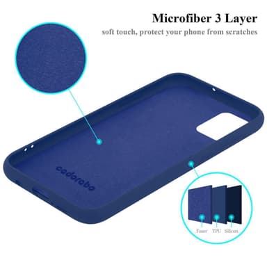 Samsung Galaxy A51 5G Cover Etui Case (Blå)
