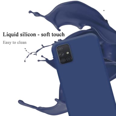 Samsung Galaxy A51 5G Cover Etui Case (Blå)