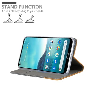 Nokia 3.4 Pungetui Cover Case (Grå)