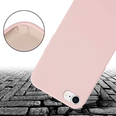 iPhone 7 / 7S / 8 / SE 2020 Etui Cover Kæde (Lyserød)