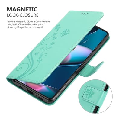 Motorola EDGE+ Pungetui Cover Case (Turkis)