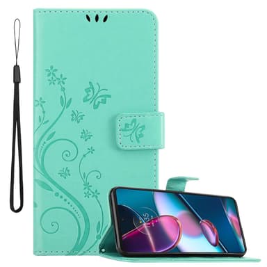 Motorola EDGE+ Pungetui Cover Case (Turkis)