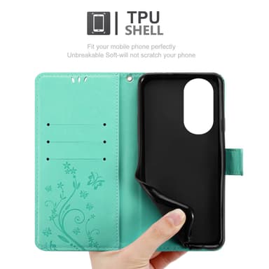Motorola EDGE+ Pungetui Cover Case (Turkis)