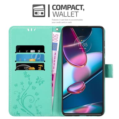Motorola EDGE+ Pungetui Cover Case (Turkis)