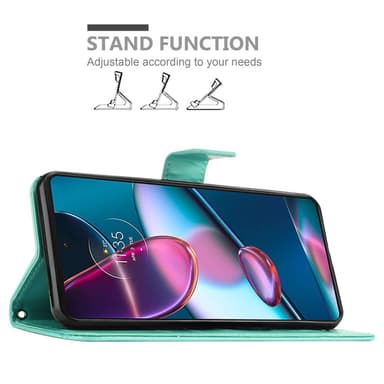 Motorola EDGE+ Pungetui Cover Case (Turkis)