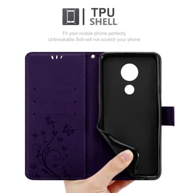 Nokia C21 Pungetui Cover Case (Lilla)
