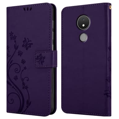 Nokia C21 Pungetui Cover Case (Lilla)