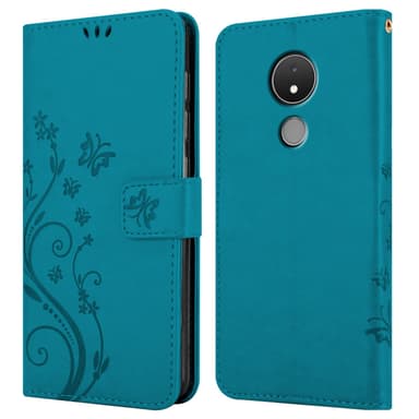 Nokia C21 Pungetui Cover Case (Blå)