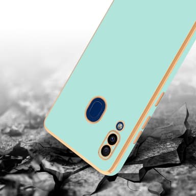 Samsung Galaxy A20 / A30 / M10s Cover Etui Case (Grøn)