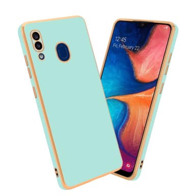 Samsung Galaxy A20 / A30 / M10s Cover Etui Case (Grøn)