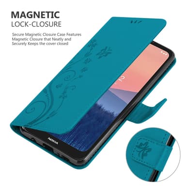 Nokia C21 Pungetui Cover Case (Blå)