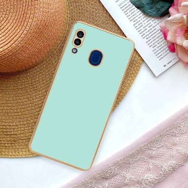 Samsung Galaxy A20 / A30 / M10s Cover Etui Case (Grøn)