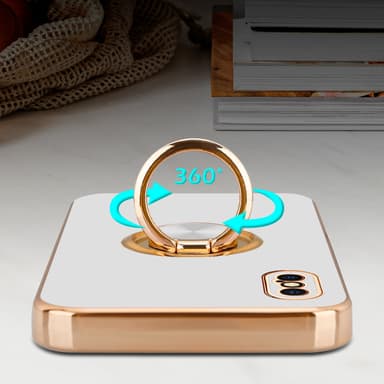 iPhone XS MAX Cover Etui Case (Hvid)
