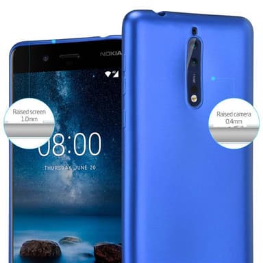 Nokia 8 2017 Cover Etui Case (Blå)