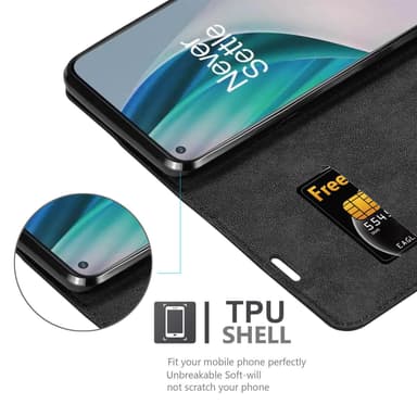 OnePlus Nord N100 Cover Etui Case (Sort)