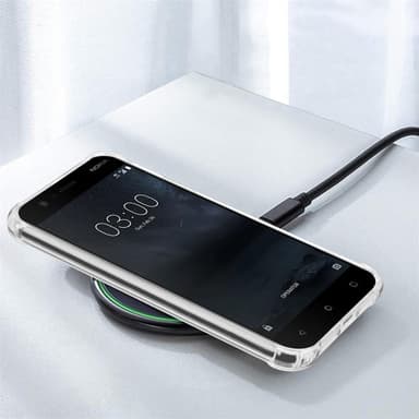 Nokia 3 2017 Etui Case Cover (Gennemsigtig)