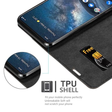 Nokia 8.3 Cover Etui Case (Brun)