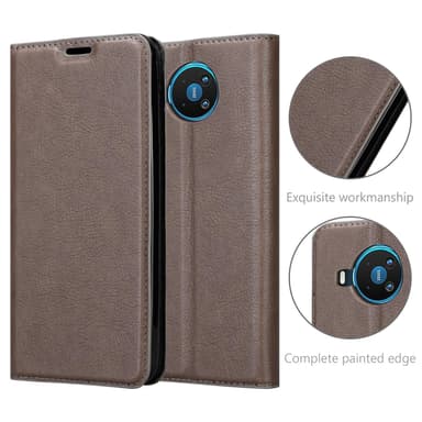 Nokia 8.3 Cover Etui Case (Brun)