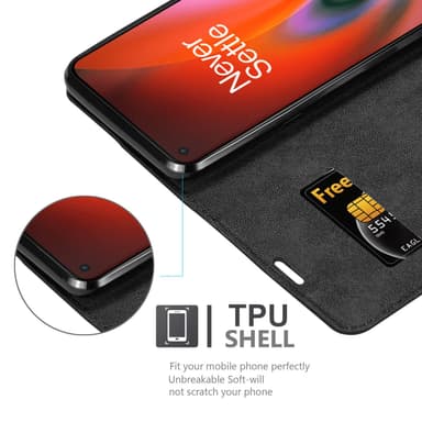 OnePlus Nord 2 5G Cover Etui Case (Sort)