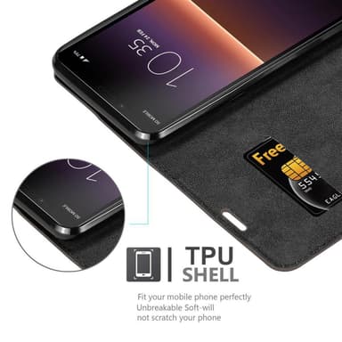 Sony Xperia 10 II Cover Etui Case (Brun)