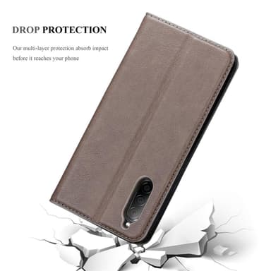 Sony Xperia 10 II Cover Etui Case (Brun)