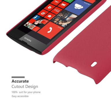 Nokia Lumia 520 / 521 Cover Etui Case (Rød)