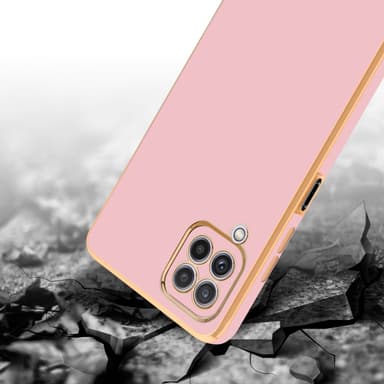 Samsung Galaxy M22 / M32 4G Cover Etui Case (Lyserød)