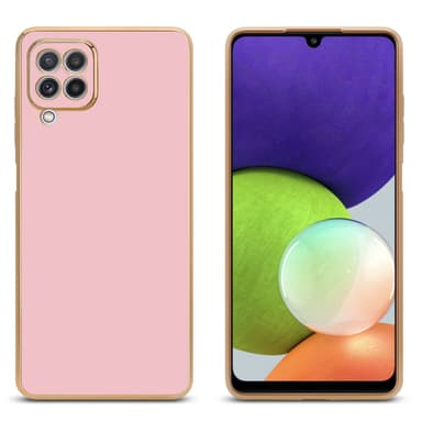 Samsung Galaxy M22 / M32 4G Cover Etui Case (Lyserød)